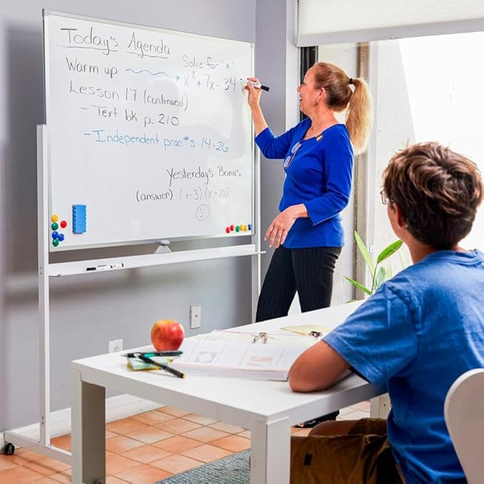 BIC Intensity Low Odor Dry Erase Markers, Assorted Colors, Chisel Tip, 4-Count Pack of Erasable Markers With Low-Odor Ink for a Pleasant Writing Experience