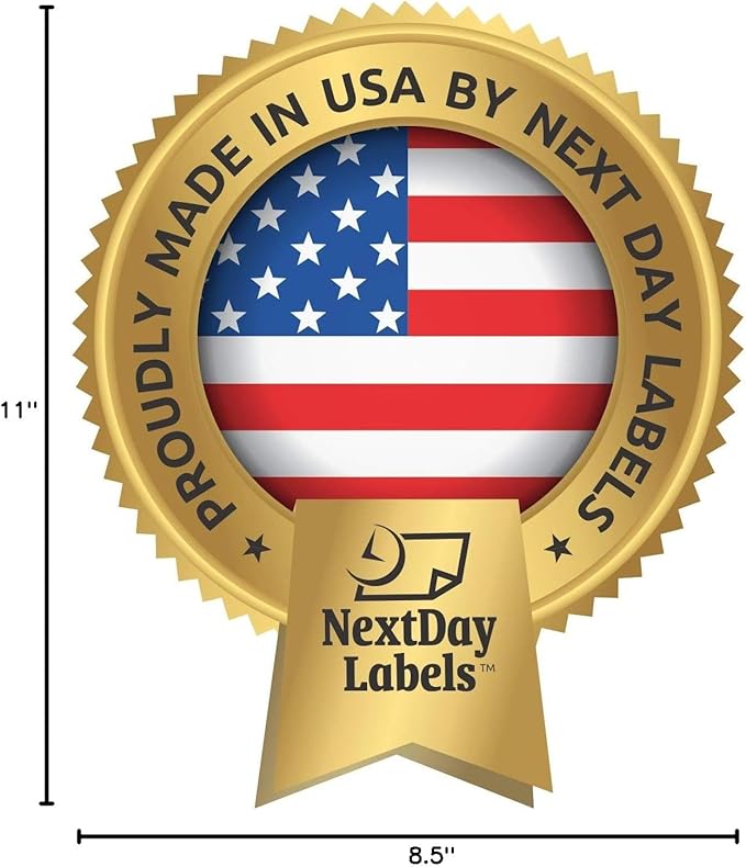 Laser and Inkjet Printer Postcards 4 up Per Page, White 5000 Cards (1250 Sheets) Same Size As Avery 05689 - Avery 08387