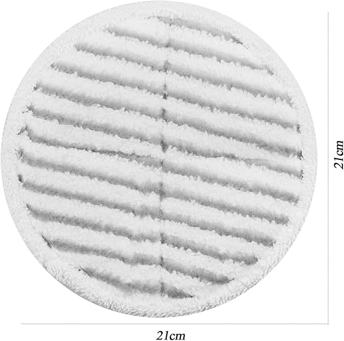 BeiLan Spin Wave Mop Pads Fit for Bissell Spin Wave 20399 23157 23159 2039A 2124A 20393 2039T 2039W 20391 20395 2307 2315A Soft Scrubby Pads for Hardwood Floor Cleaning Replacement Pads(12Pack)