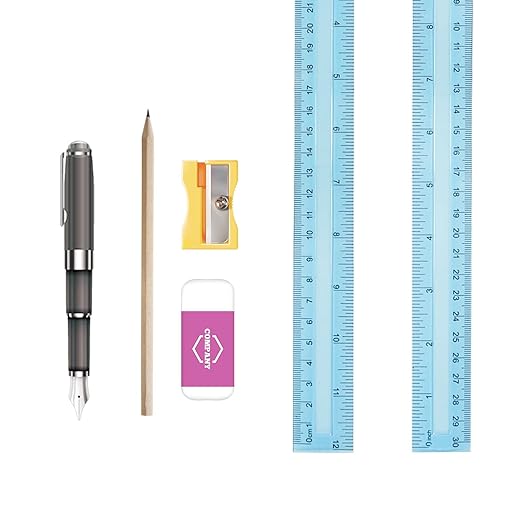 DAGONGREN 30 Pack Clear Plastic Rulers 12 Inch,Transparent Assorted Color Metric Bulk Rulers with Inches and Centimeters,Kids Ruler for School,Home,Office