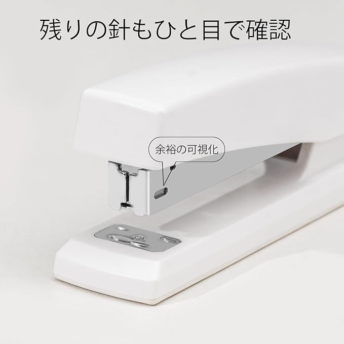 Deli Stapler, Desktop Stapler, Office Staplers, 25 Sheet Capacity, Includes 1000 Staples and Staple Remover, White