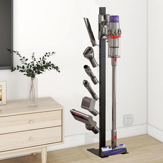 Foho Vacuum Stand Compatible for Dyson, Storage Stand Docking Station Holder Compatible With Dyson V15 V11 V10 V8 V7 V6 Cordless Vacuum Cleaners & Accessories