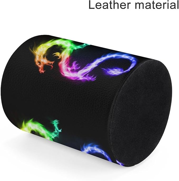 Dragon Pen Holder Pencil Organizer Cute Pencil Cup Desk Decor Makeup Brush Holder PU Multifunctional Office Suppliesfor Home Classroom School