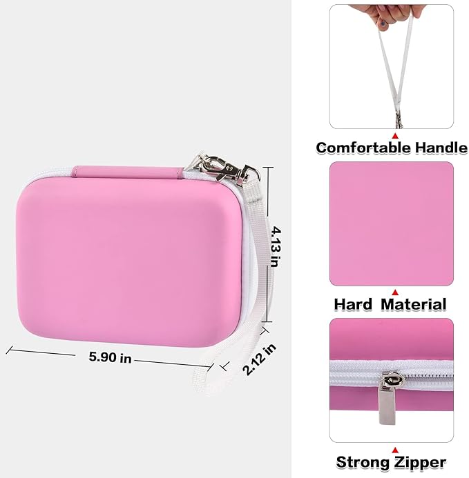 Labels Printer Case Compatible with COLORWING D30 Bluetooth Wireless Portable Labeling Printer Also for Phomemo D30 D35 for Memoking Mini Thermal Printing Sticker Storage Holder