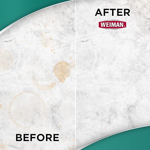 Weiman Disinfectant Granite Daily Clean & Shine - 12 fl oz (2 Pack) Safely Clean Disinfect and Shine Granite Marble Soapstone Quartz Quartzite Slate Limestone Corian Laminate Tile Countertop