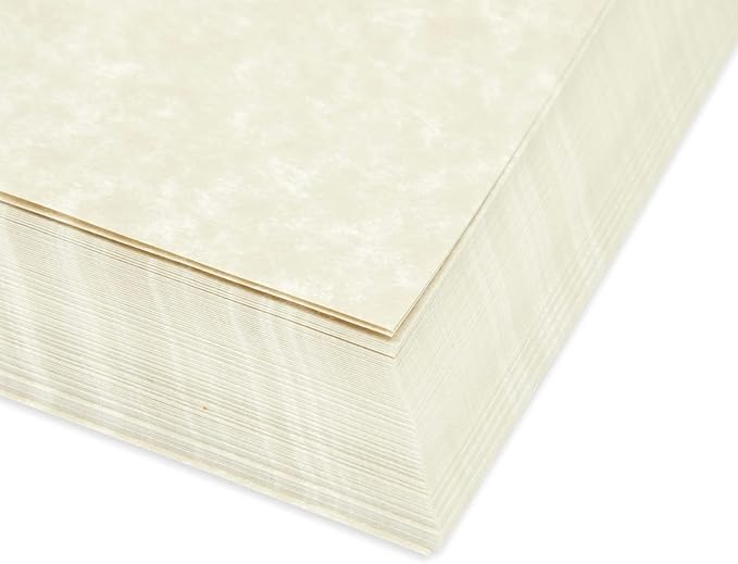 Best Paper Greetings Parchment Paper - 8.5 x 11 In, Ivory, 90 GSM, 96 Sheets - Resume & Certificate Paper - Printer Stock for Awards & Diplomas