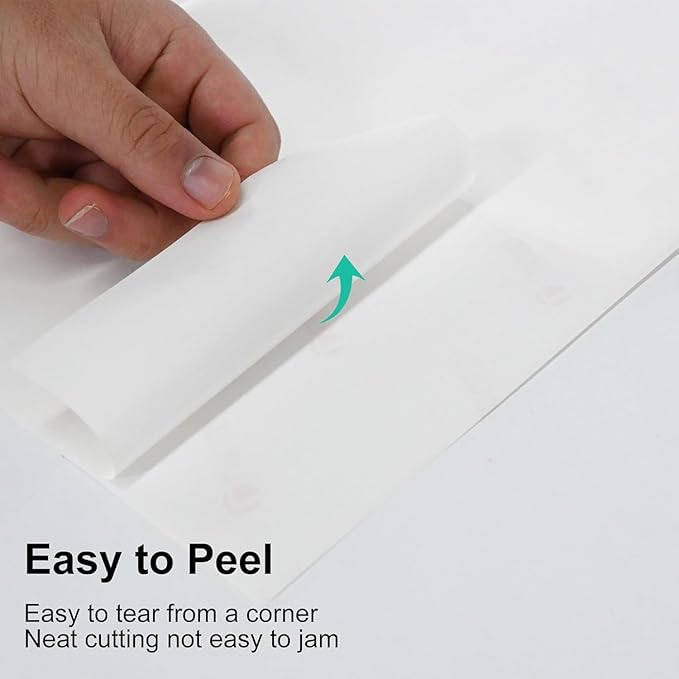 L LIKED Half Sheet Shipping Labels, 2 per Sheet, 200 Labels, 5.5 x 8.5 inch, for Laser & Inkjet Printer (100 Sheets)