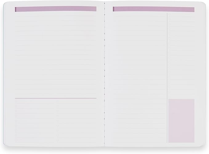 Erin Condren Productivity Petite Journal, Evolve Design, Compact Lined Notebook for List-Making, Note-Taking, To-Do Lists, Writing and Organization, Portable Softcover Journal, Evolve