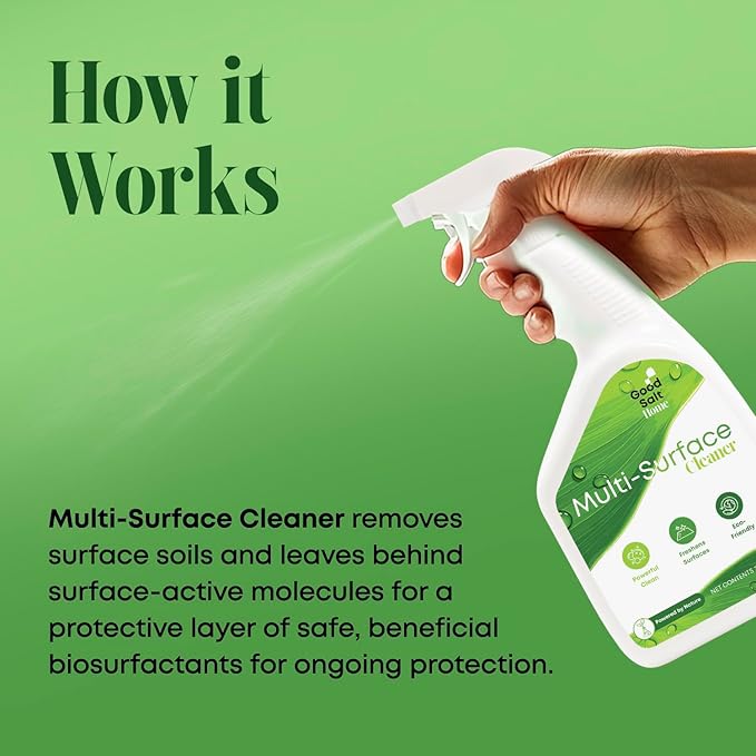 Good Salt Home Multi-Surface Cleaner, Pack of 2
