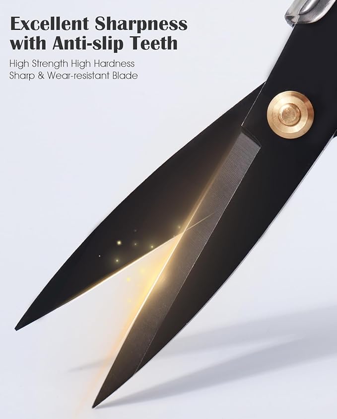 Kitchen Shears Scissors&Sharp Scissors, ARCHIKING 8.0inch Cooking Scissor-Meat and Poultry Shears, Dishwasher Safe, Acrylic Handel Scissors All Purpose Stainless Steel Utility Scissor