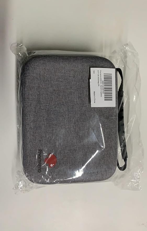 Phomemo EVA Hard Case for Label Maker Printer M110/M120/M150/M220/M250/M100/M221, TP31 Tattoo Stencil Printers - Holder for Label Machines with Tape, with Mesh Pocket for Accessories (Case Only)