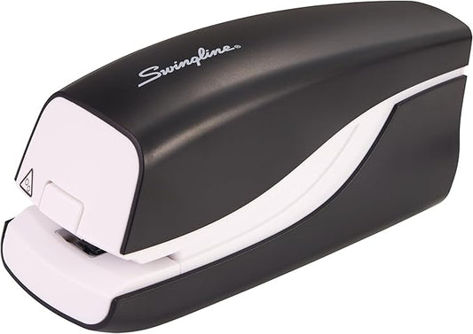 Swingline Electric Stapler, 20 Sheet Capacity, Portable, Compact, Battery, Black (42132)