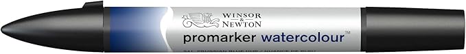Winsor & Newton ProMarker Watercolor Marker, Prussian Blue Hue