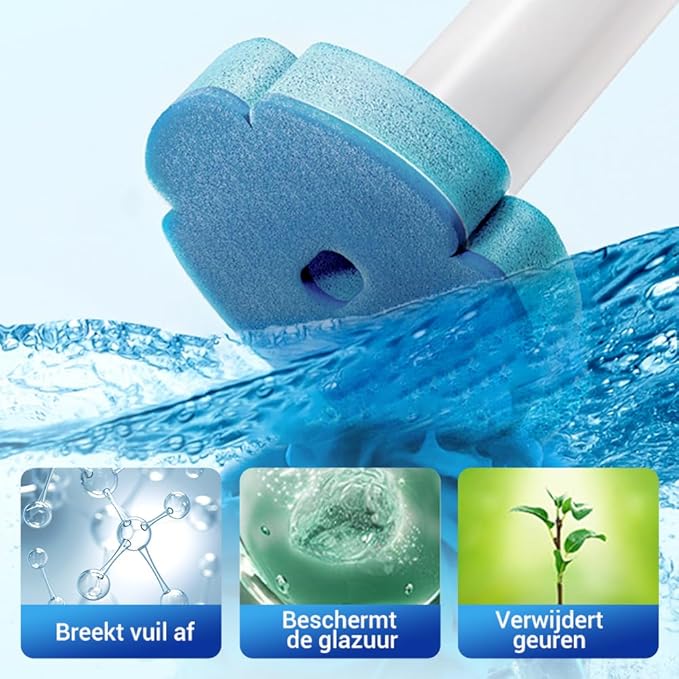 Disposable Toilet Brush, 2025 New Toilet Brush Holder, Compact Wall Mounted Toilet Brush for Modern Bathrooms, Hygienic Toilet Cleaner for Families (Wihte+18PCS Brush Heads)