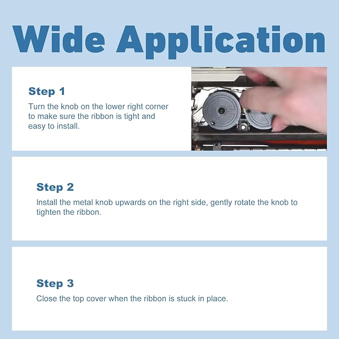 24-Pack Compatible with GR24 GR 24 Universal Twin Spool Calculator Ribbon Porelon 11216 GR24br Replacement for Sharp El 1197 P III fr-2650tm Dataproducts R3027 Printer, Black/Red