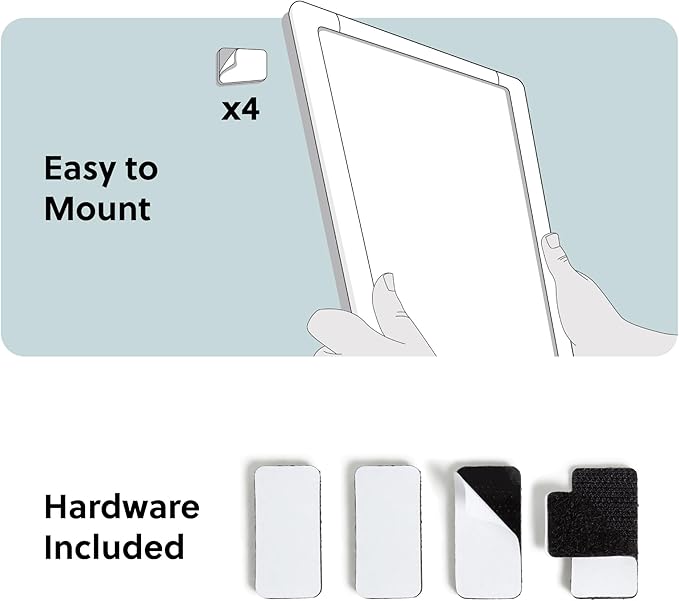 U Brands Contempo Magnetic Dry Erase Board White Board, 11" x 14", Sage Green Modern Frame, Includes Magnet and Marker