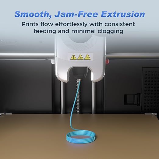 FLASHFORGE Rapid PLA Filament 1.75mm Ice Blue, 500mm/s High Speed Printing, 3D Printer Filament 1kg Spool, Dimensional Accuracy +/- 0.02mm, Enjoy Exceptional Print Quality