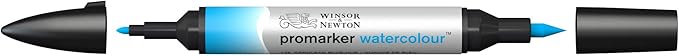 Winsor & Newton ProMarker Watercolor Marker, Cerulean Blue Hue