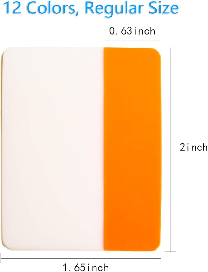 KICNIC 2 Inch Sticky Tabs Index Tabs 240 Pieces, Colored Reading Tabs Self Adhesive, Arrow Flags Pages Markers for Binder, Books, File Folders and Notebook [12 Colors] Writable, Repositionable