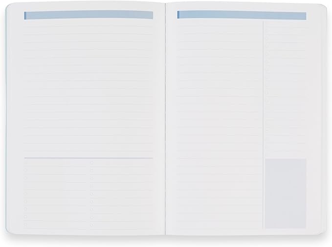 Erin Condren Productivity Petite Journal, Evolve Design, Compact Lined Notebook for List-Making, Note-Taking, To-Do Lists, Writing and Organization, Portable Softcover Journal, Evolve