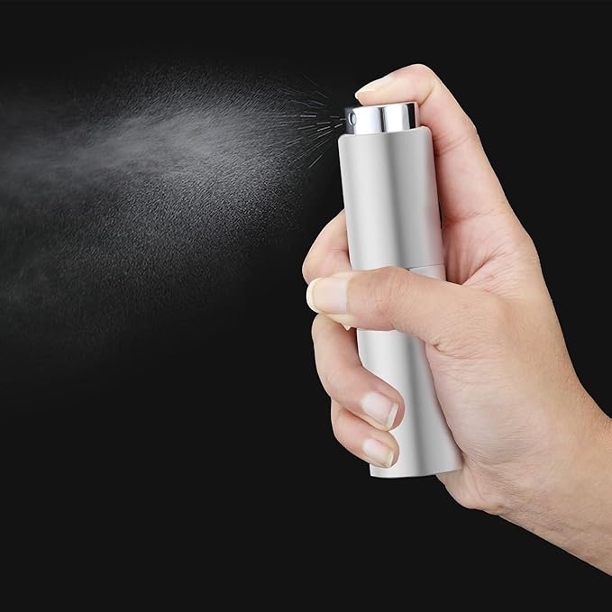 Perfume Travel Refillable Atomizer Bottle: Cologne Spray Mini for Refill - Empty Fragrance Sprayer for Men - Large Size 20ML