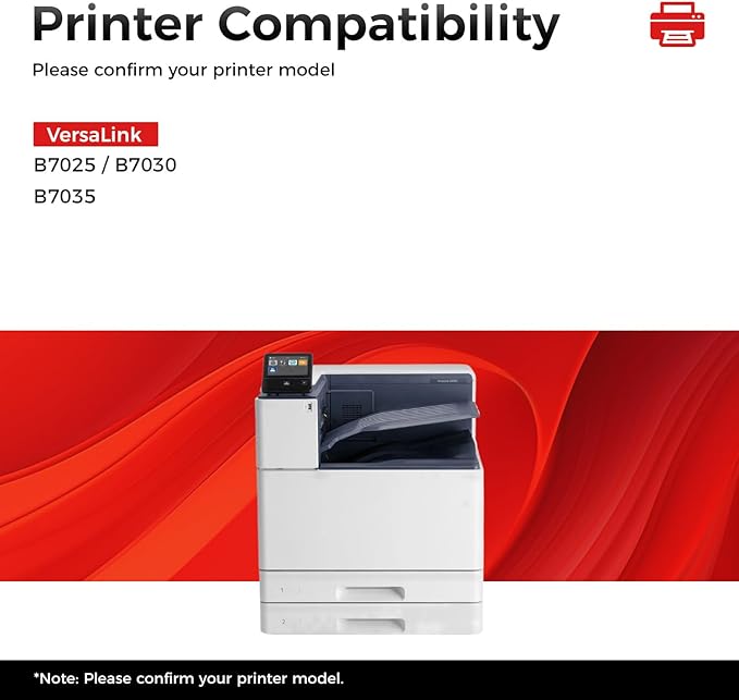 VersaLink B7025 B7030 B7035 Black High Capacity Toner Cartridge 1-Pack Replacement for Xerox 106R03393 106R03394 Toner Compatible with Xerox VersaLink B7025 B7030 B7035 Laser Printer Ink All-in-One