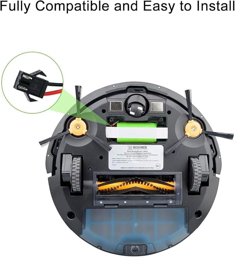 NASTIMA 14.4V 3000mAh Replacement Battery for Eufy Robovac 11 11S MAX 15C MAX 20C 30C MAX G10 G20 G30, for Ecovacs Deebot N79S,N79,DN622 N79SE,N79W, and Tesvor X500