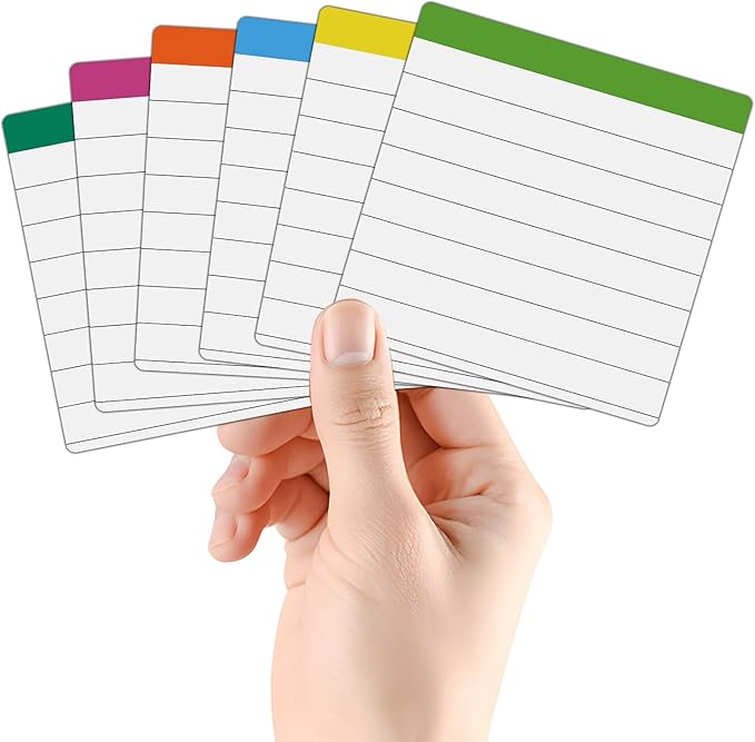 Durable Lined Sticky Notes Magnets,Small Magnetic Pads,Square 4X4 12 Pieces