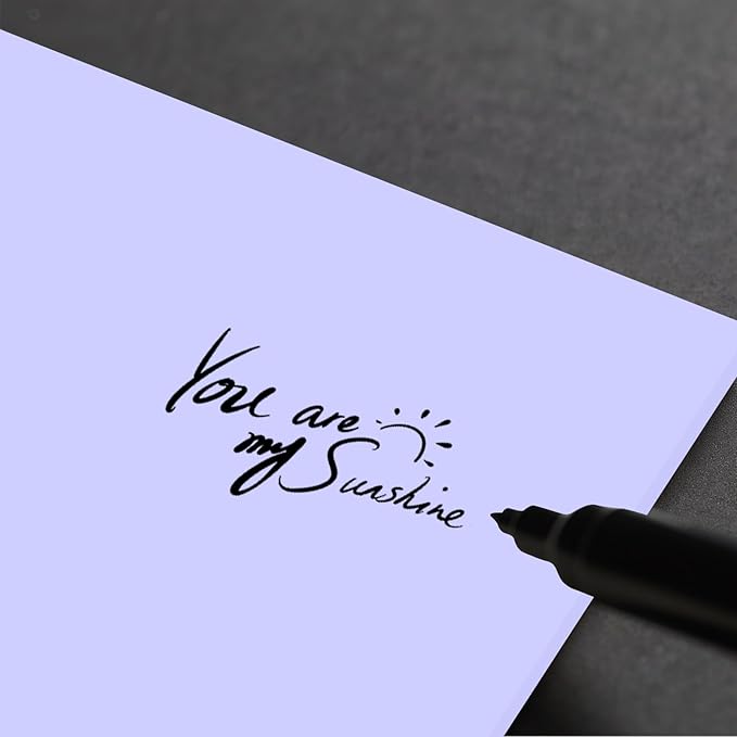 160 Sheets Cardstock Paper 8.5 x 11 Heavyweight Weight 200gsm Purple Card Stock Paper Printing, Crafts, Invitations | Smooth Printer Cardstock Paper | Bulk Construction Paper DIY & Professional Use