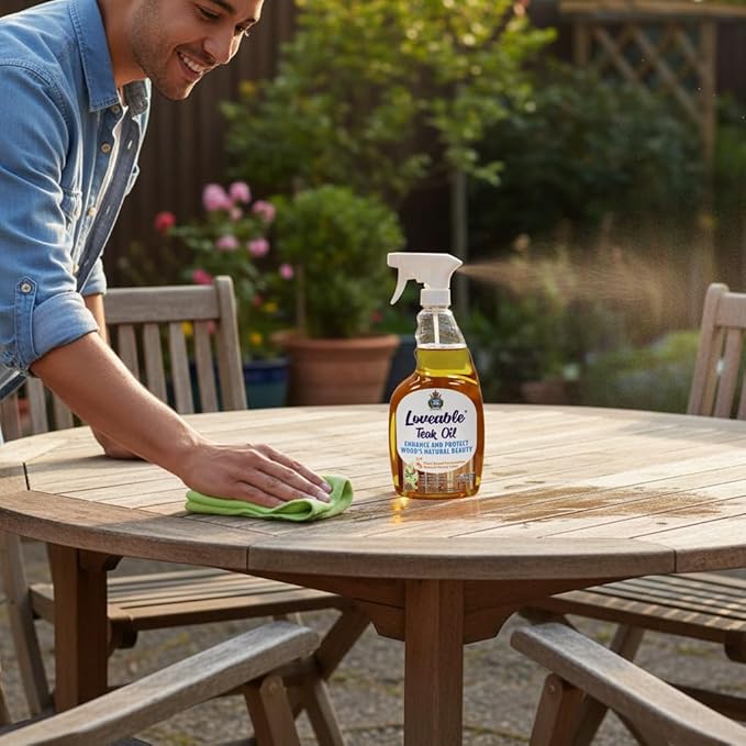 EcoDecors Loveable 24 oz Spray Bottle Teak Oil