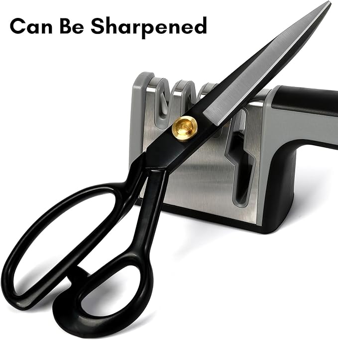 10 Inch Professional Fabric Scissors Heavy Duty Sewing Shears Sharp Leather Scissors High Carbon Steel Ergonomic Fabric Shears for Quilting, Sewing, Heavy Duty Cutting