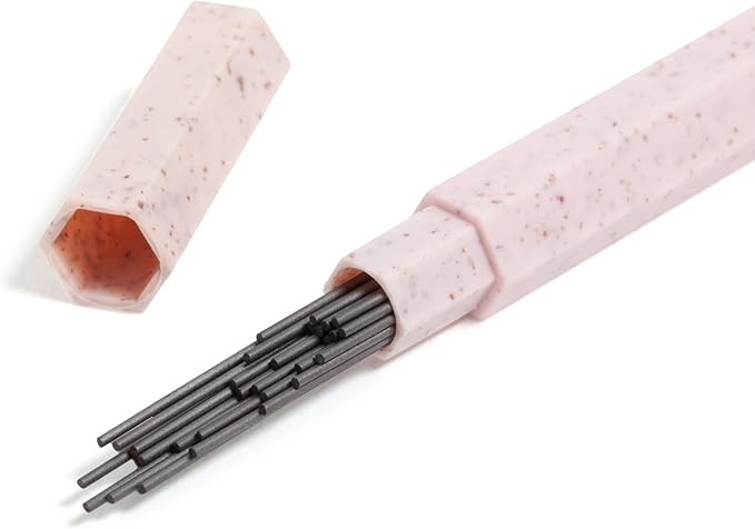 U Brands U-Eco Recycled Mechanical Pencil Set, Bulk Mechanical Pencils 0.7mm, Speckled Hex Brights, Medium Lead, School Supplies, 6 Pack