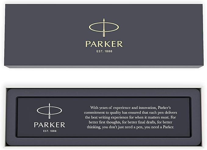 Parker Jotter Mechanical Pencil Stainless Steel with Chrome Trim 0.5mm HB #2 Smooth & Precise Signature Retractable Design Gift Boxed