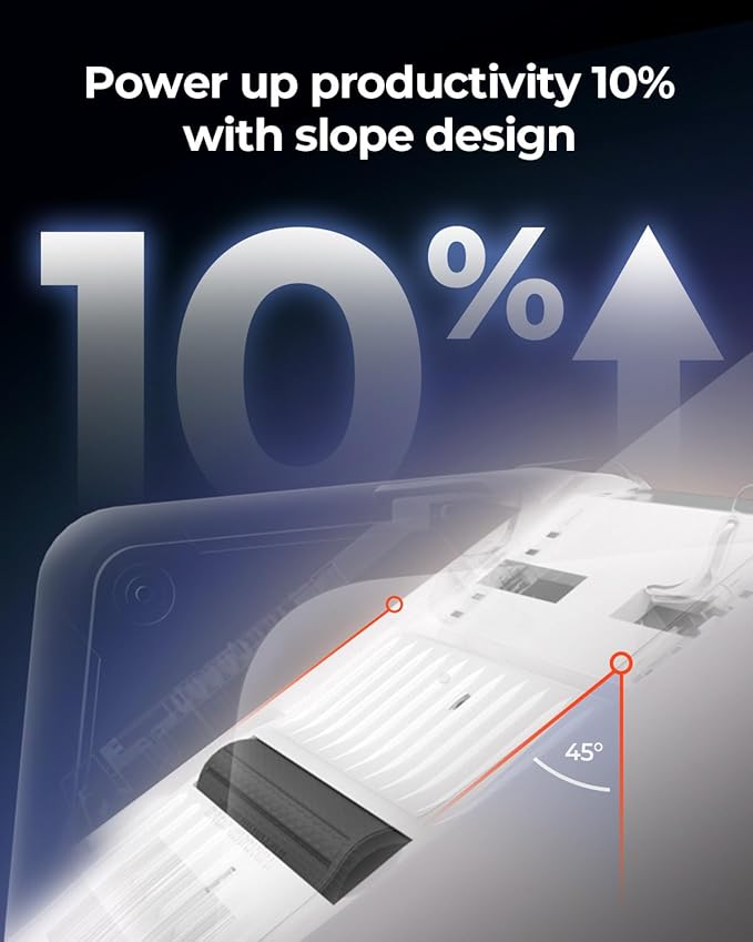 MUNBYN Replaceable Print-Head Bluetooth Thermal Label Printer with Paper Holder, RW405B, Wireless 4x6 Shipping Label Printer for Small Businesses Compatible with Mac, Windows, iPhone, Android, Chrome