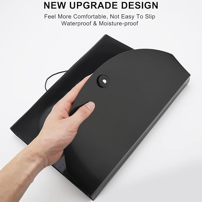 Accordian File Organizer 13 Pocket Expanding File Folder with Labels, 2 Pack A4 Letter Size Paper Document Receipt Organizer Portable Accordion Filing Folder for Classroom, Home, Office…