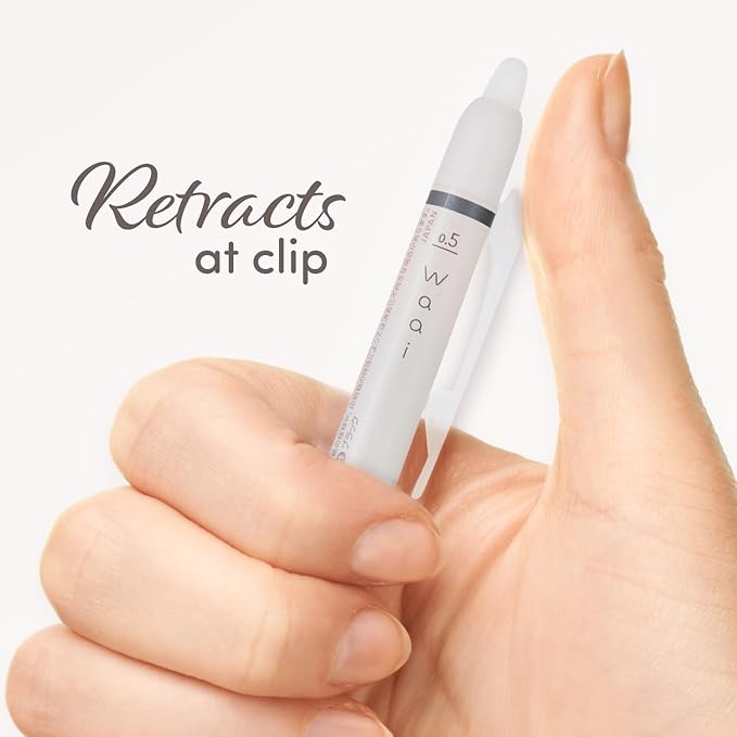 PILOT FriXion Waai Erasable Gel Pens, 8-Pack Pouch, Extra Fine Point 0.5 mm, Assorted Colors, FriXion Erasable Pens 0.5 - Ideal for School, Journaling & Office Writing