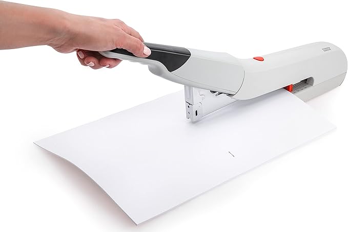 Novus B56 XL Heavy Duty Long Arm Stapler, 20-170 Sheet Capacity, 9.75" Stapling Depth, Anti-Jam, German Engineered (023-0062)