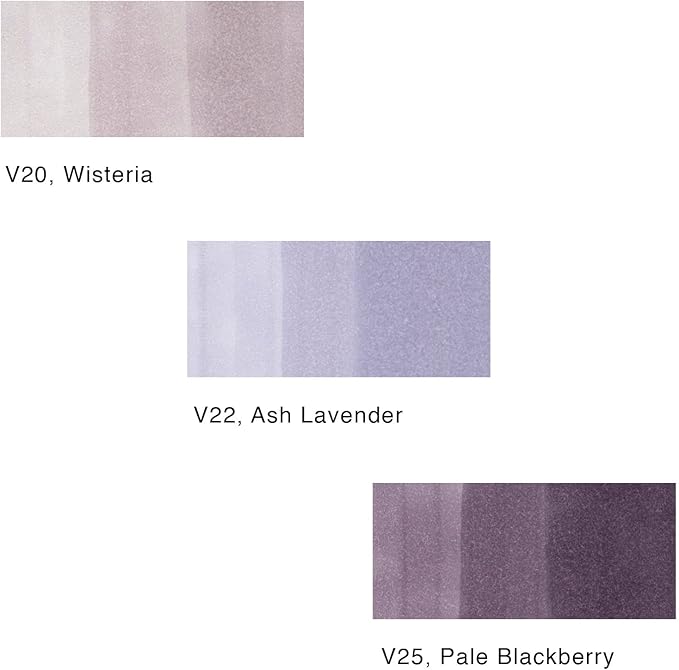 Copic Sketch, Alcohol-based Markers, 3pc Set, Color Fusion #1