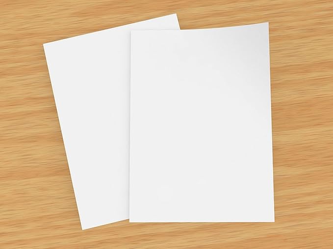 Multipurpose Copy Printer Paper, White, 8.5 x 11 Inch, 5 Ream, 2500 Sheets Total