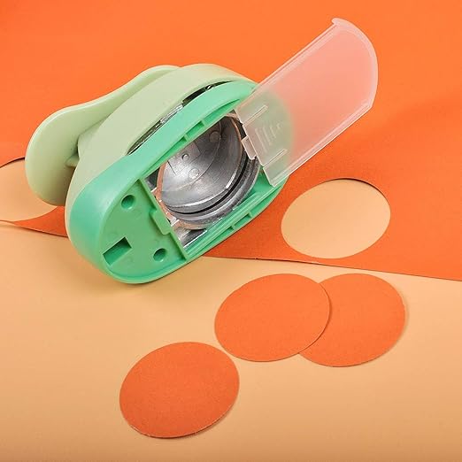 UCEC 2 Inch Circle Punch, Paper Punch, 2 Inch Hole Punch, Circle Hole Punch Cutters for Paper Crafts DIY Handmade Crafting Scrapbook Tools Cards Arts Fun Projects