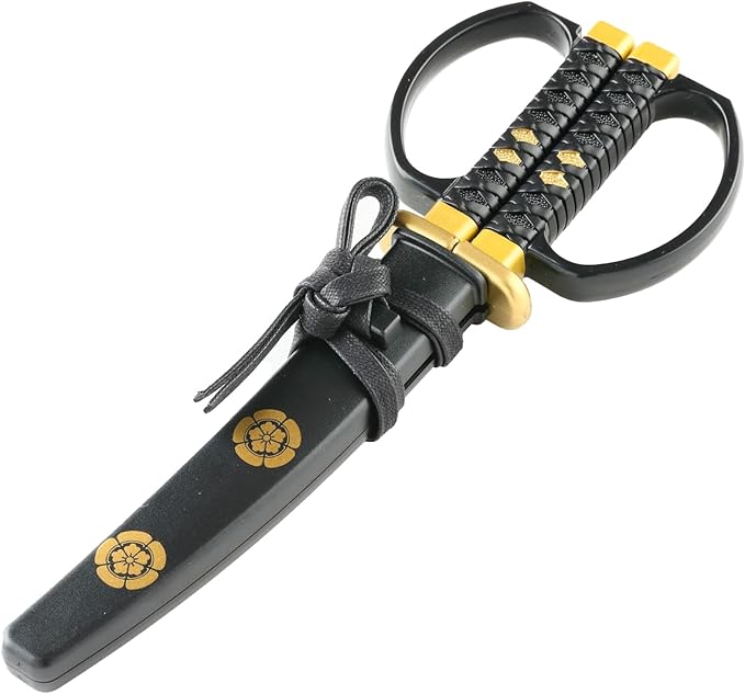 Japanese Samurai Katana Sword Shape Scissors 7.3 inch Made in JAPAN (Oda Nobunaga)