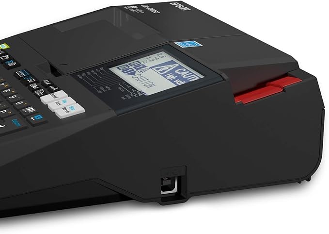 LABELWORKS LW-PX750 Industrial Label Maker and Magnet Tape Bundle - LW-PX750 Label Maker and 4 Black on White Printable Magnet Tapes (.5", .75", 1" x 2)