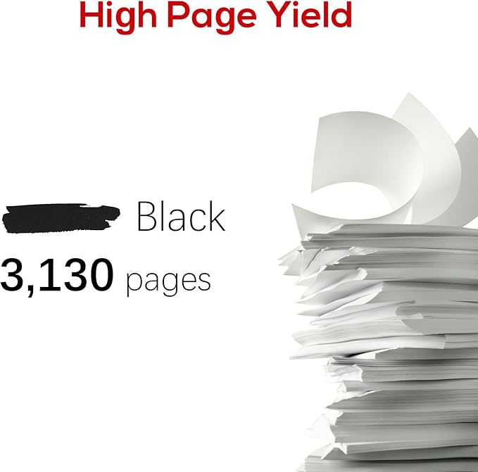 067H 067 Black Toner Cartridge Set Compatible for Canon 067H 067 Toner High Capacity Works for Color ImageClass MF656Cdw LBP632Cdw MF654Cdw MF653Cdw LBP633Cdw MF650C LBP630C Printer (2 Pack)