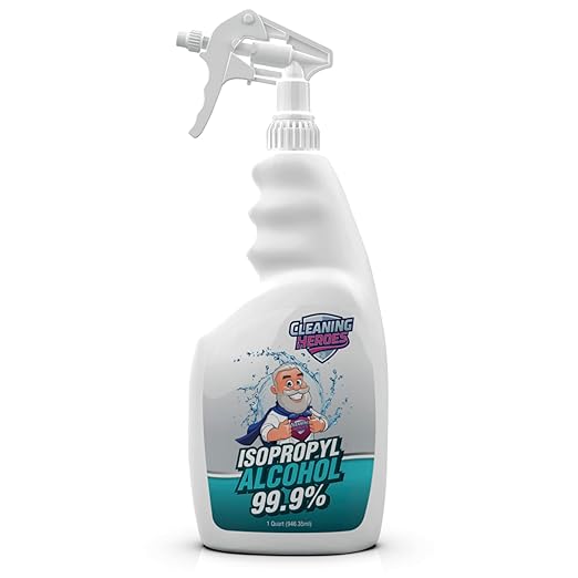 99% Isopropyl Alcohol Spray, 32 Fl. Oz - Ultimate Rubbing Alcohol Cleaner for Electronics, Wounds, and Household Use