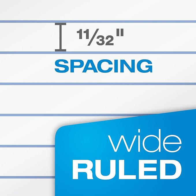 Oxford Spiral Notebooks, 6 Pack, 1 Subject, Wide Ruled Notebooks for School, 8 x 10.5 Inches, 70 Sheets, Assorted Colors, Back to School Supplies (65010)