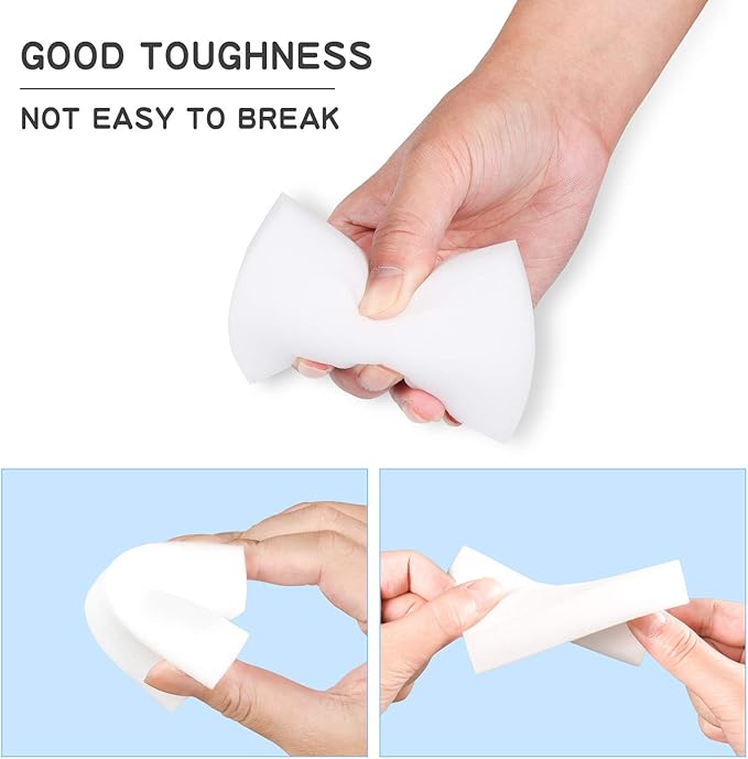 100-Pack 10x6x2cm Cleaning Sponge in Bulk Melamine Multi-Functional Sponges for Kitchen, Bathroom, Toilet
