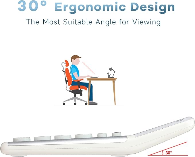 OSALO Desktop Calculators VAT Tax Function Large Display Big Buttons 12 Digit Big Desk Calculator for Home and Office (OS-8812T Large Calculator)