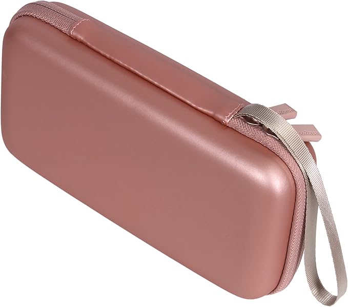 co2CREA Carrying Case for Texas Instruments TI-84 Plus CE Python Enhanced/TI-84/TI-Nspire CX II CAS/TI-Nspire CX II/TI-83 Plus/TI-89 Titanium/TI-85/TI-86 Color Graphing Calculator, Rose Gold Case