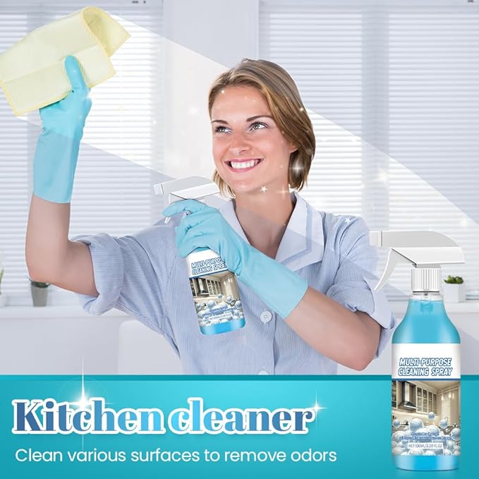 Spray Splash Cleaner, 2026 New Multi-Purpose Handheld Degreaser, Upgraded Foam Sprays for Ovens, Easy-To-Use Rust Remover for Kitchenware, Grime Remover Spray for Home Family (3)