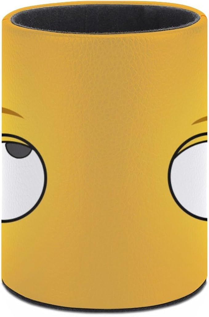 Eye Pen Holder Pencil Organizer Cute Pencil Cup Desk Decor Makeup Brush Holder PU Multifunctional Office Suppliesfor Home Classroom School